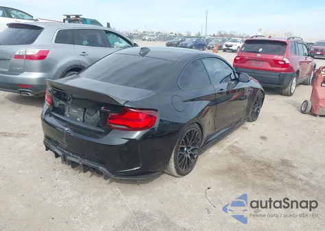 2020 BMW M2 Competition z USA, uszkodzony, nr VIN WBS2U7C01L7E56212